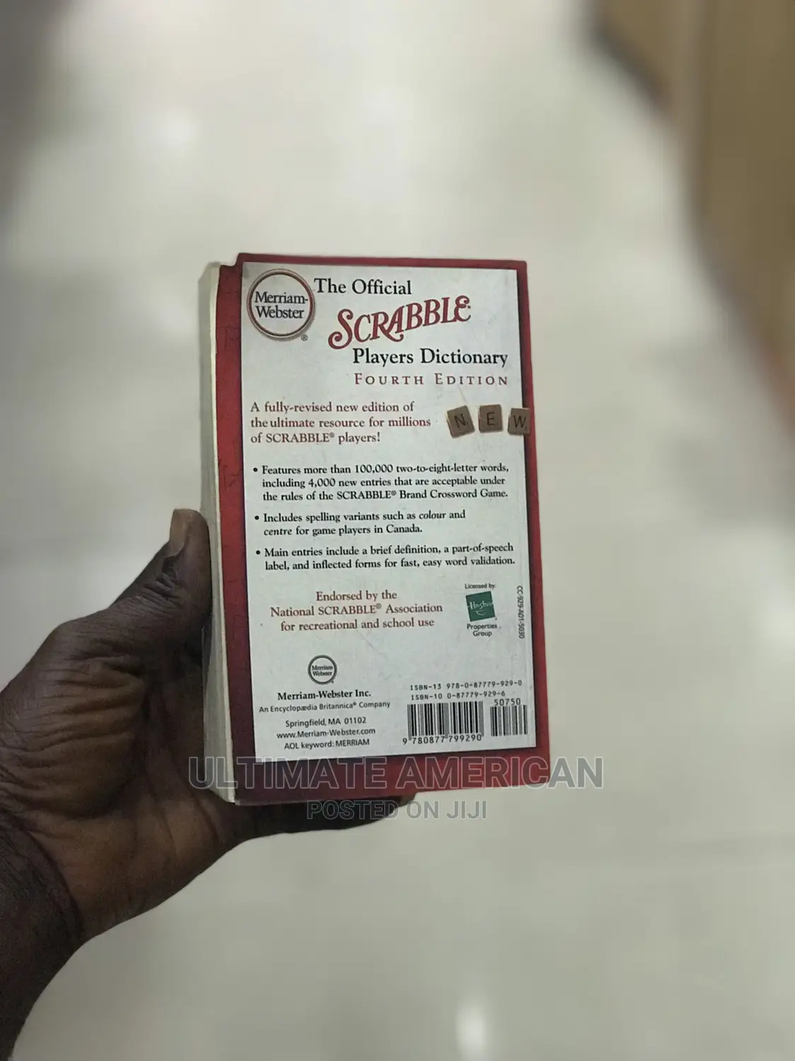 Scrabble Dictionary Small Size
