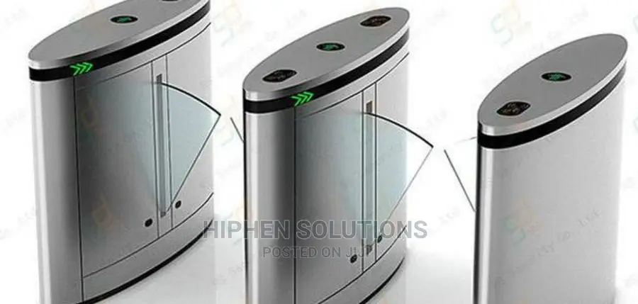 Automatic Turnstiles Flap Or Wing Barrier By Hiphen