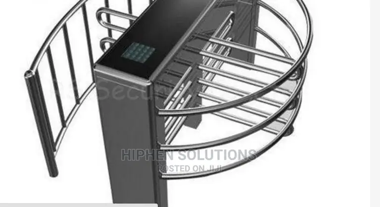 Single Sliding Fence Access Control Automatic Turnstiles By Hssl
