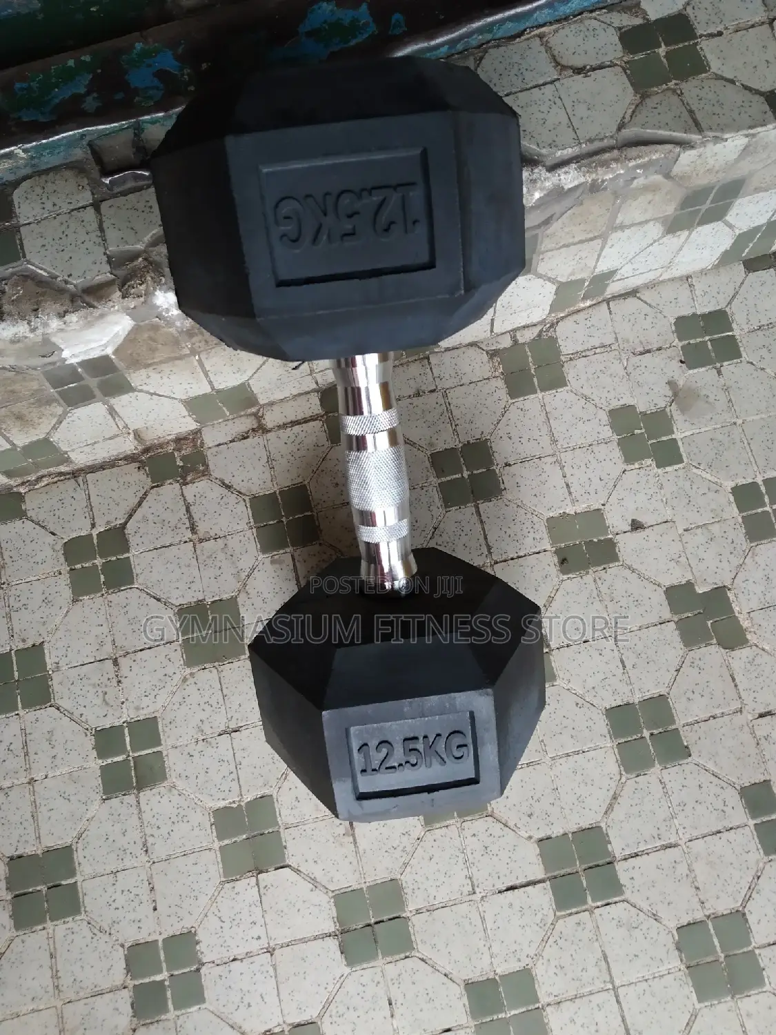 Pair Of 12.5kg Hex Dumbbell 660
