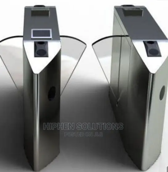Retractable Flap Barrier Luggage Turnstile Gate By Hssl
