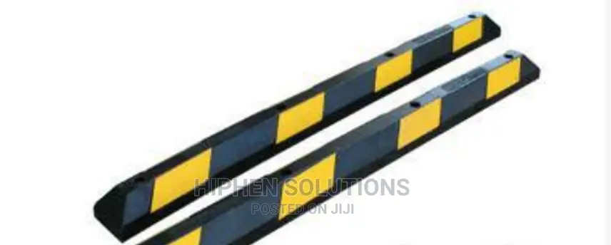 Black And Yellow Wheel Stopper By Hiphen Ssl