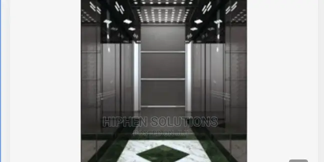 6 Persons Capacity 450kg Elevator BY HIPHEN SOLUTIONS LTD