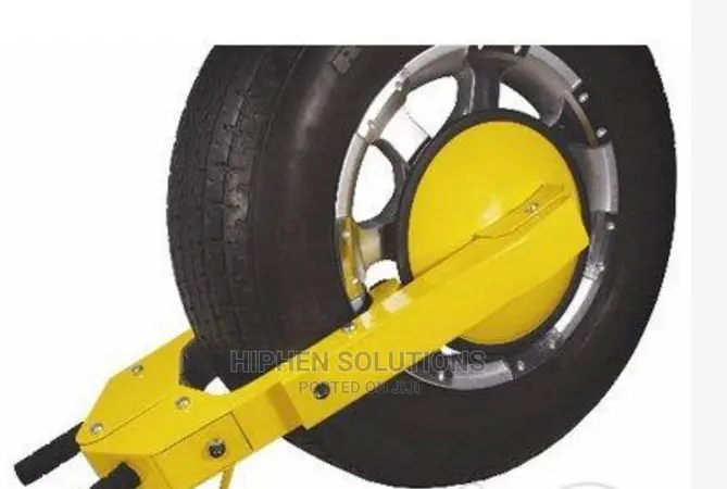 Heavy-duty Car Tire Wheel Lock Anti-theft Lock By Hiphen Ssl