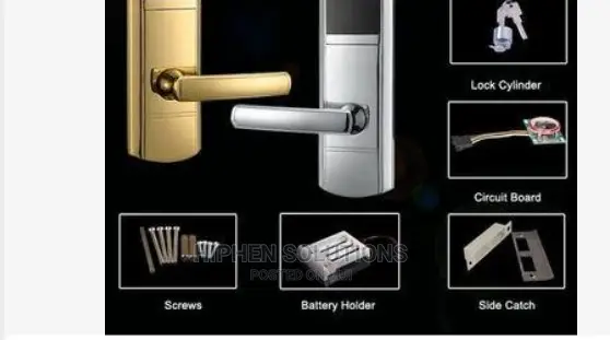 Standard Design Room Keyless Door Lock BY HIPHEN SOLUTIONS LTD