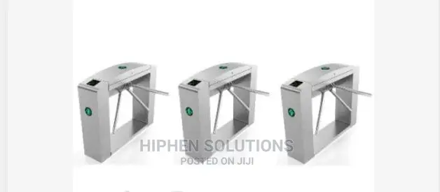 Set Of 3 Tripod Turnstile Access Control Gate BY HIPHEN SOLUTIONS LTD