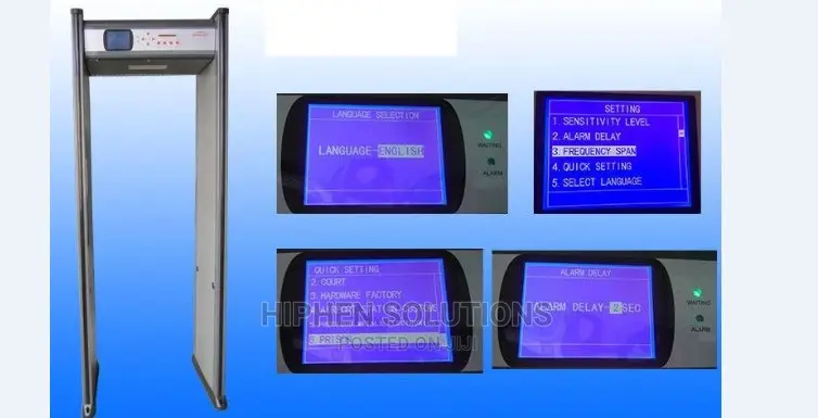 Fully Automatic Door Metal Detector BY HIPHEN SOLUTIONS LTD