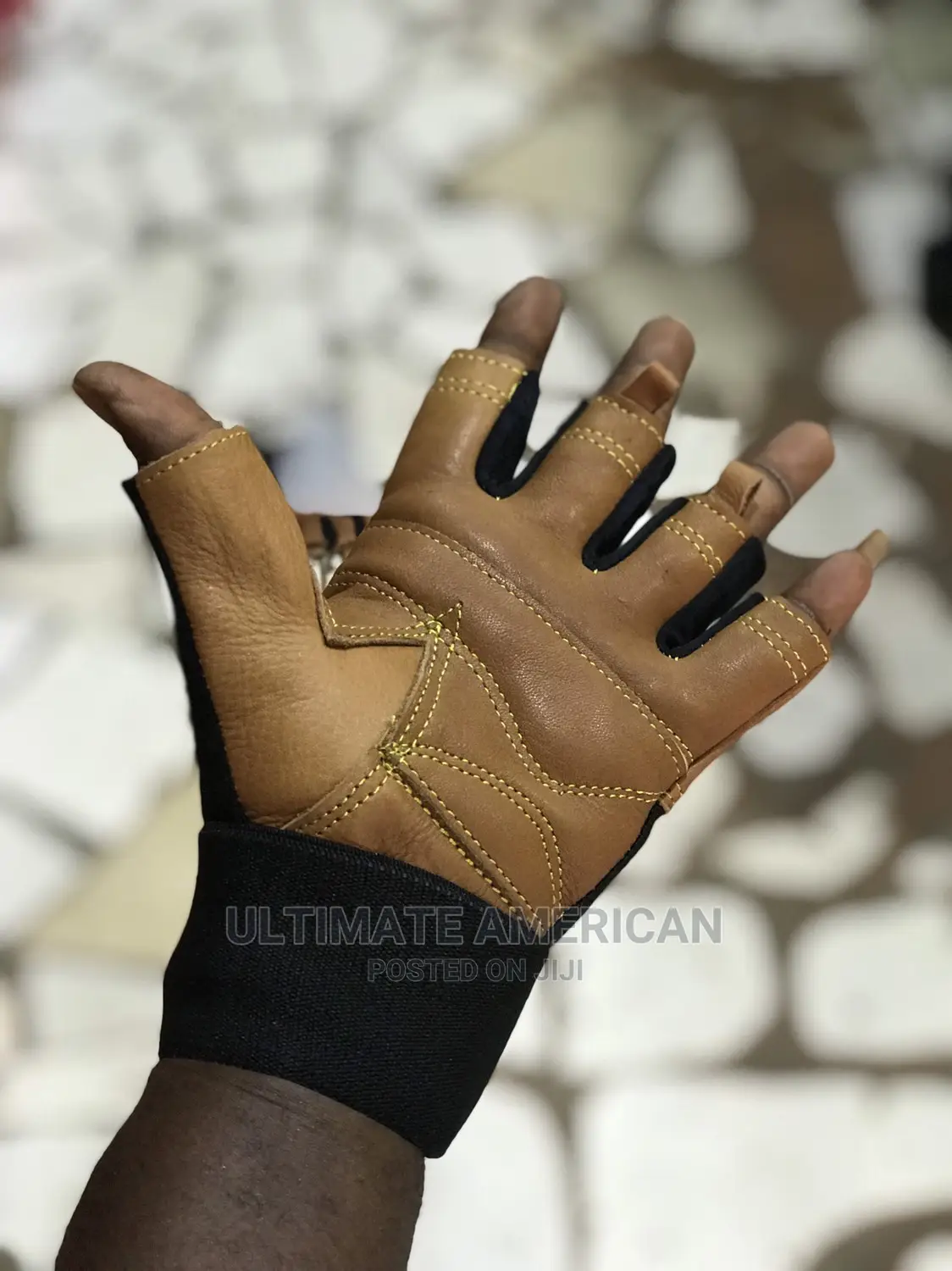 Original Leather Gym Gloves