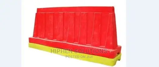 Customized Sand Filling Traffic Barriers BY HIPHEN SOLUTIONS LTD