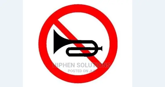 Noise Prohibition Warning Signs BY HIPHEN SOLUTIONS LTD