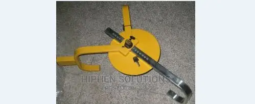 Strong Steel Wheel Lock BY HIPHEN SOLUTIONS LTD