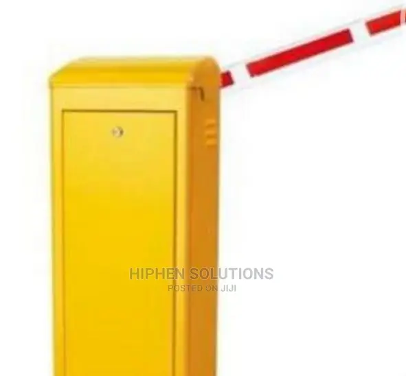 6m Yellow Automatic Boom Barrier by Hp
