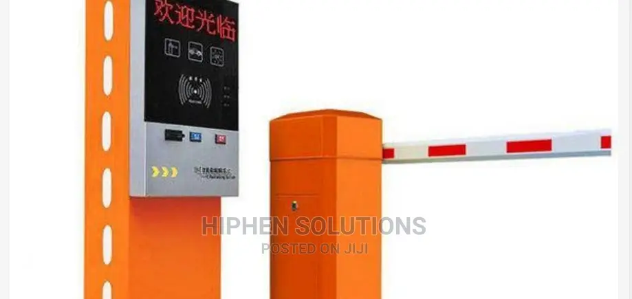 Boom Barrier Gate With Ticket Payment System By Hip Sl