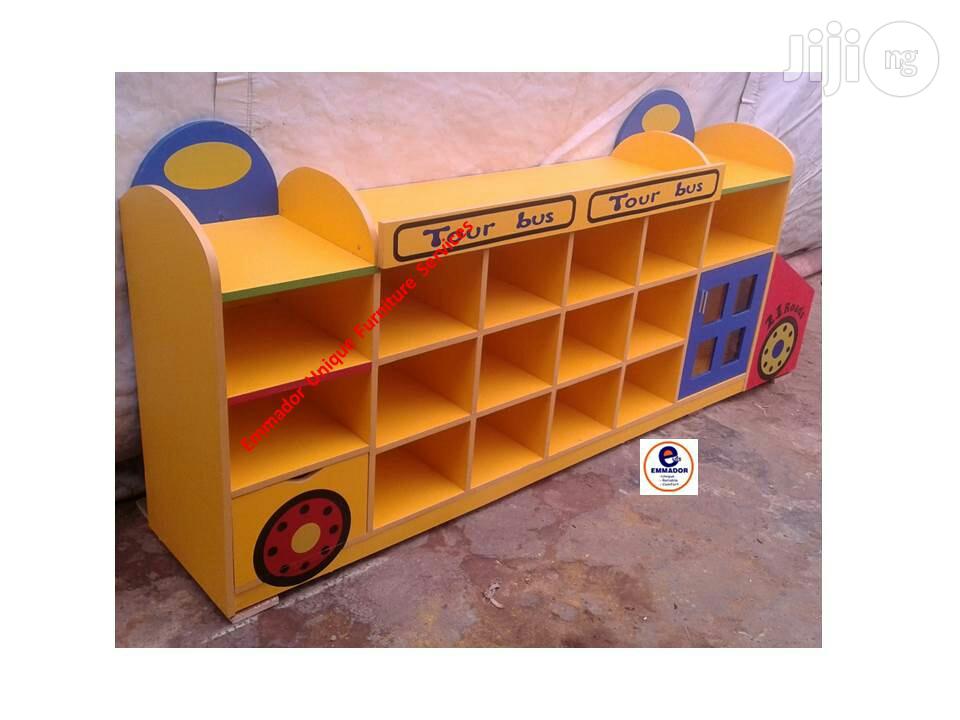 Montessori Classroom Storage Cabinet