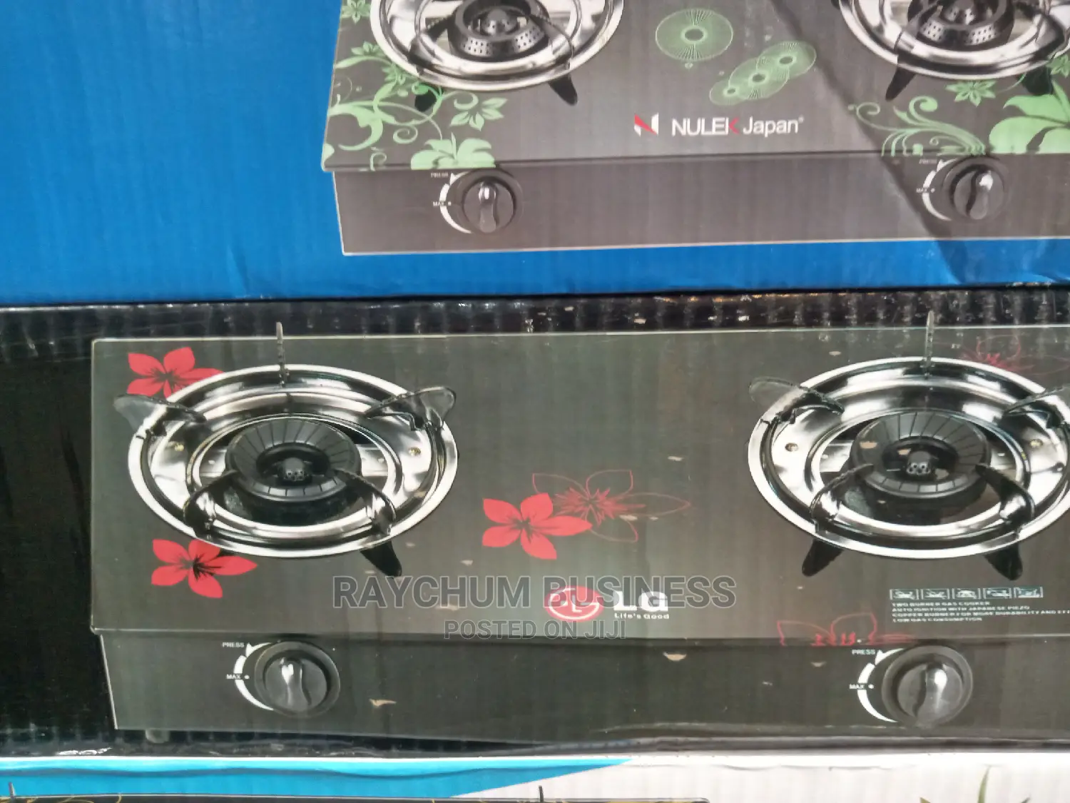 LG Glas Top Gas Cooker With Srong Burner