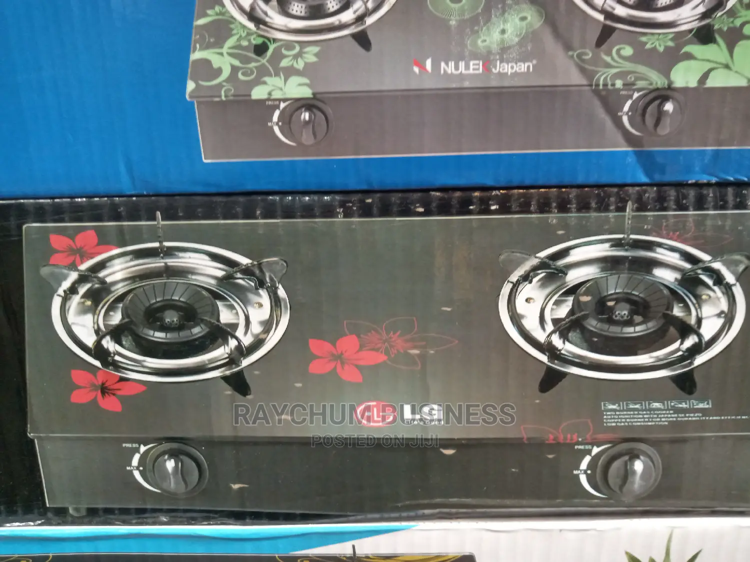 LG Glas Top Gas Cooker With Srong Burner
