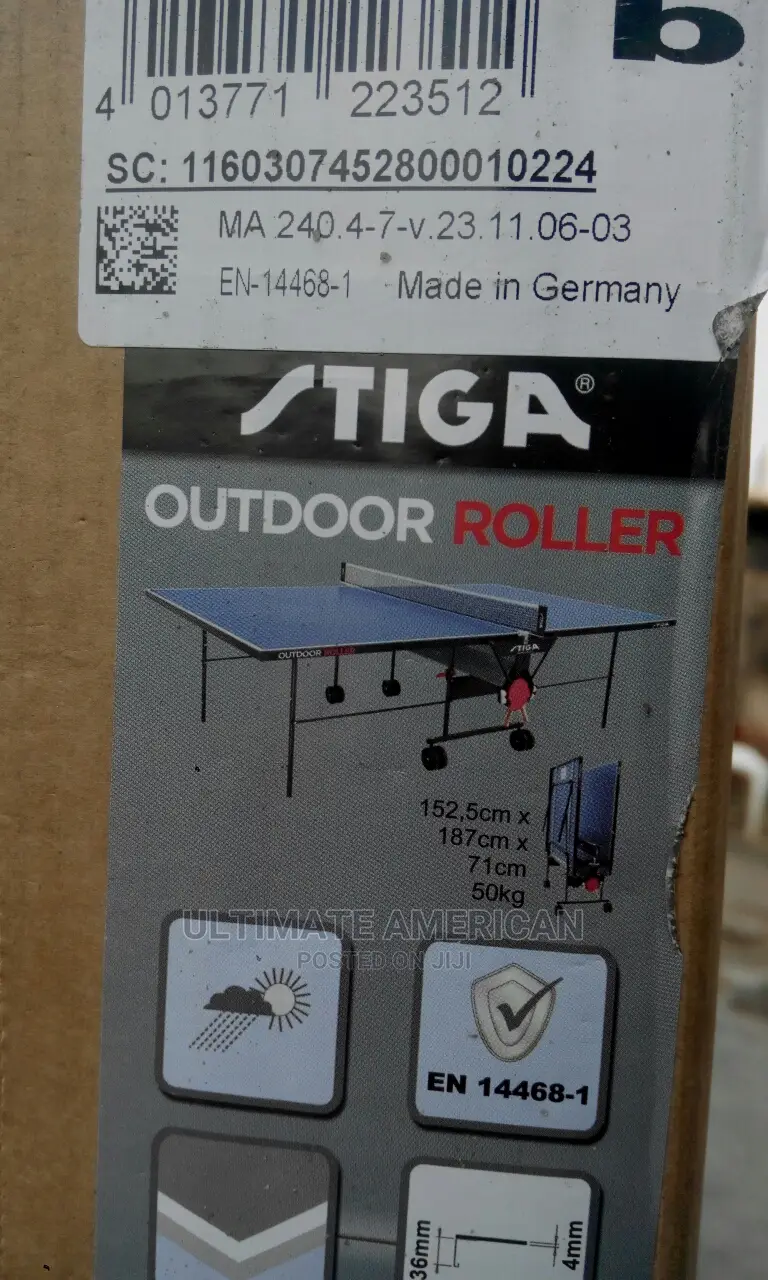 Imported Brand New Stiga Table Tennis Board