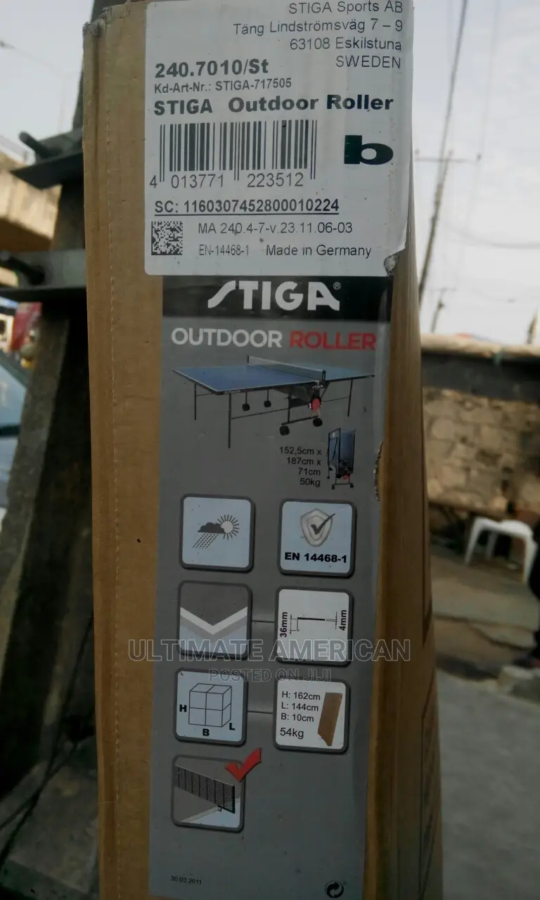Imported Brand New Stiga Table Tennis Board