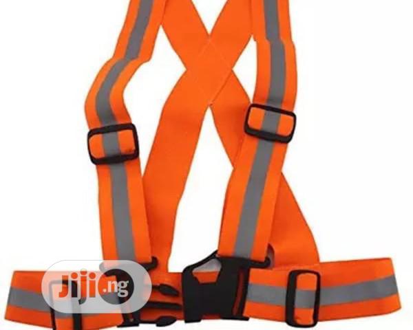 Elastic Reflective Belt - Orange