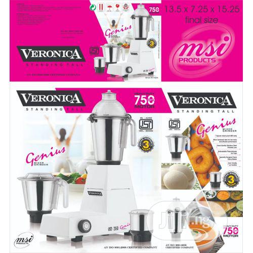 Genius Veronica Mixer Grinder Heavy Duty 750watts