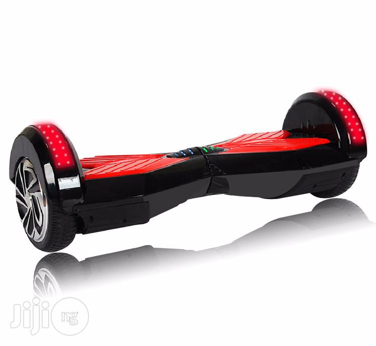 2 Wheel Balancing Hoverboard - Black Red