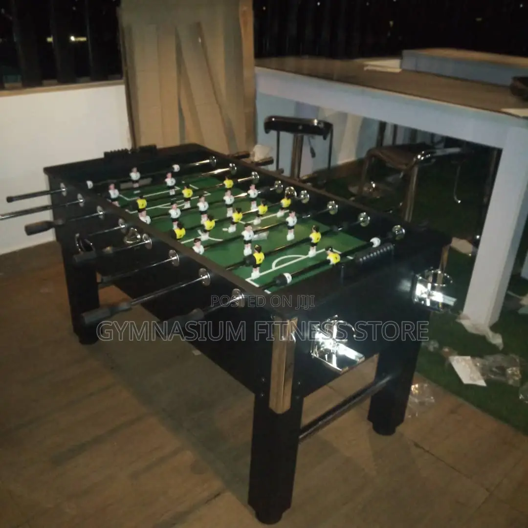 Soccer Foosball Table Black 5sf