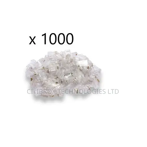 Rj45 Cat5 Connector - 1000 Pieces