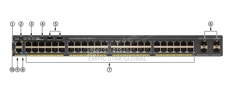 Cisco Catalyst Switch WS-C2960X-48LPS-L