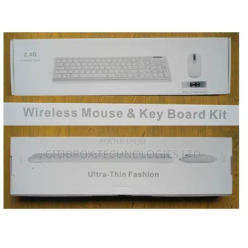 Wireless Mouse and Keyboard 2.4g Kit Ultra-Thin Fashion