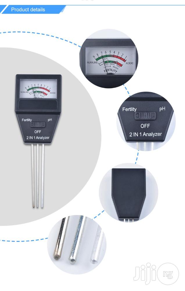 2 in 1 Gardening Tool for Soil Ph Meter and F- Soil Analyser