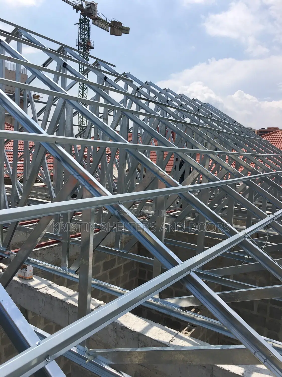Galvanize Steel Truss Original Abuja