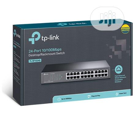 Tp-Link Tl-Sf1024d 24-Port 10/100 Desktop/Rackmount Switch