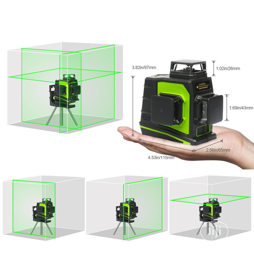 12 Lines 3d Green Self-Leveling 360 Horizontal Vertical