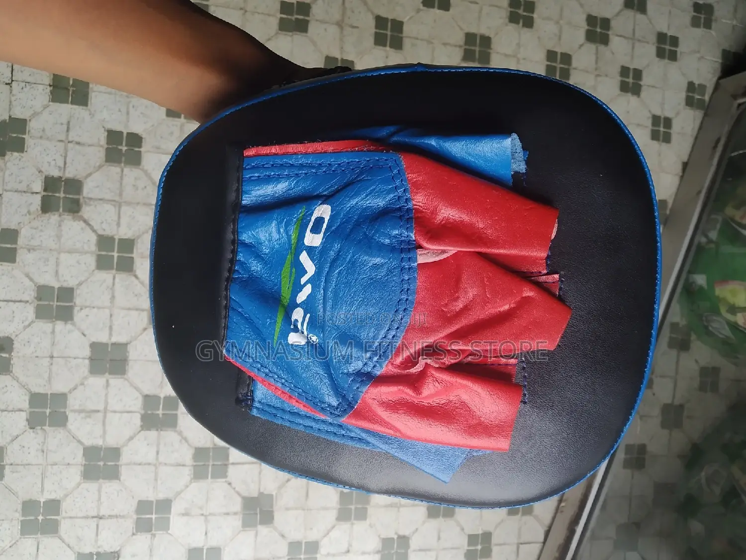Boxing Pad Pair Black Blue