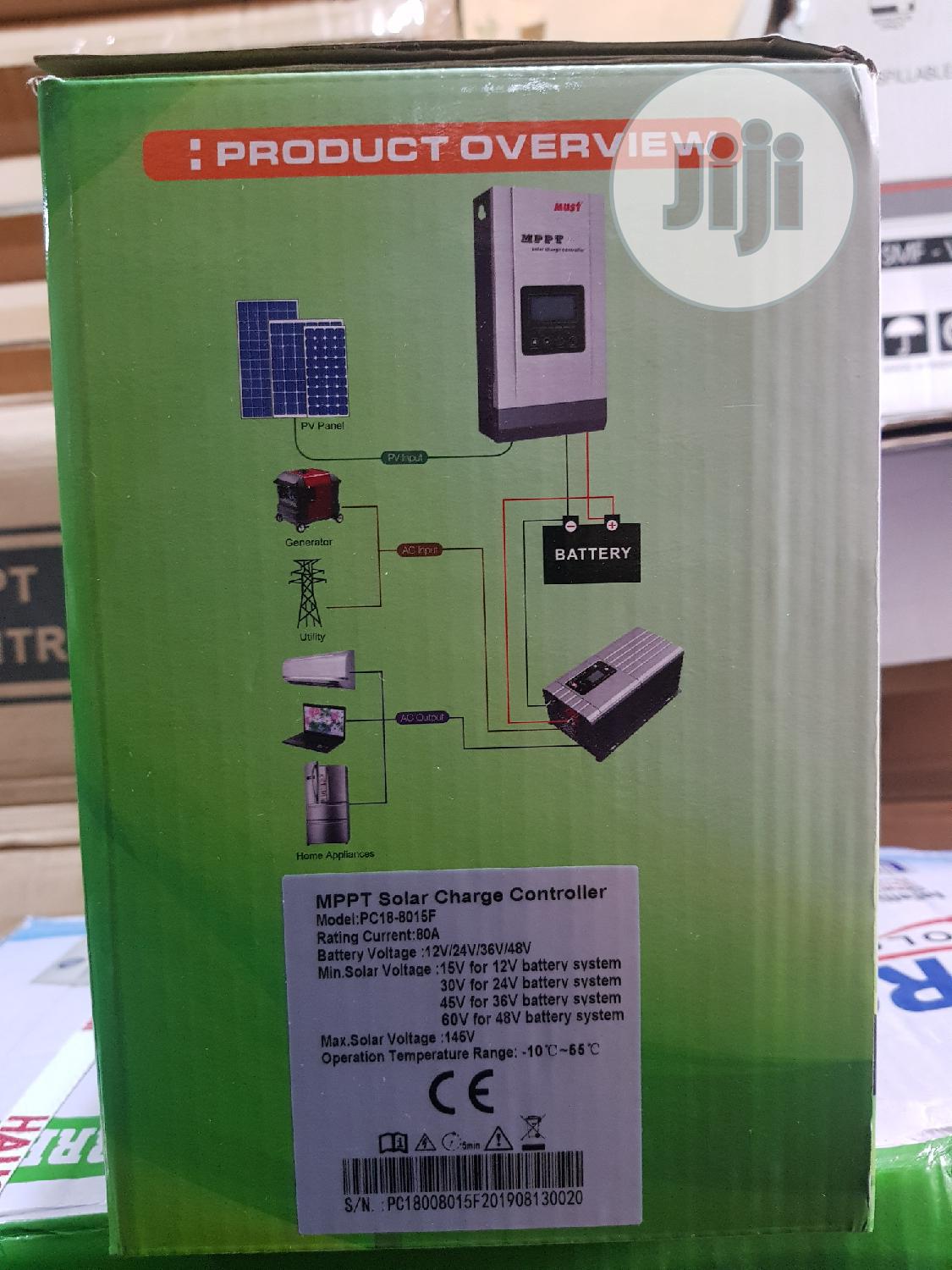 80a 48v Must MPPT Charge Controller