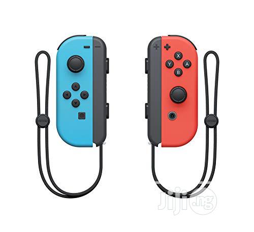 Nintendo Switch With Neon Blue & Neon Red Joy-con