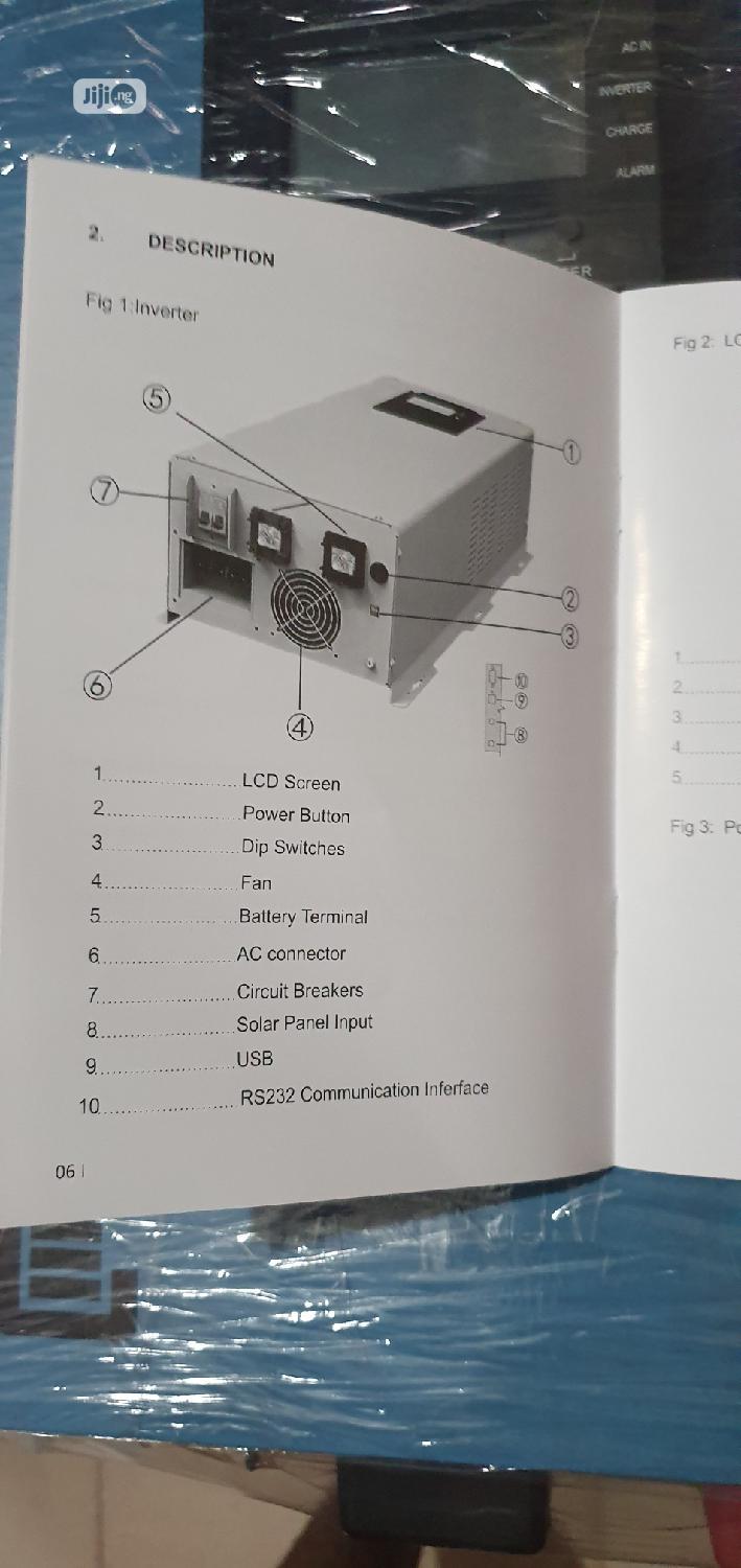 5kva/24/48v Icellpower Inverter With 40a Charging Current.