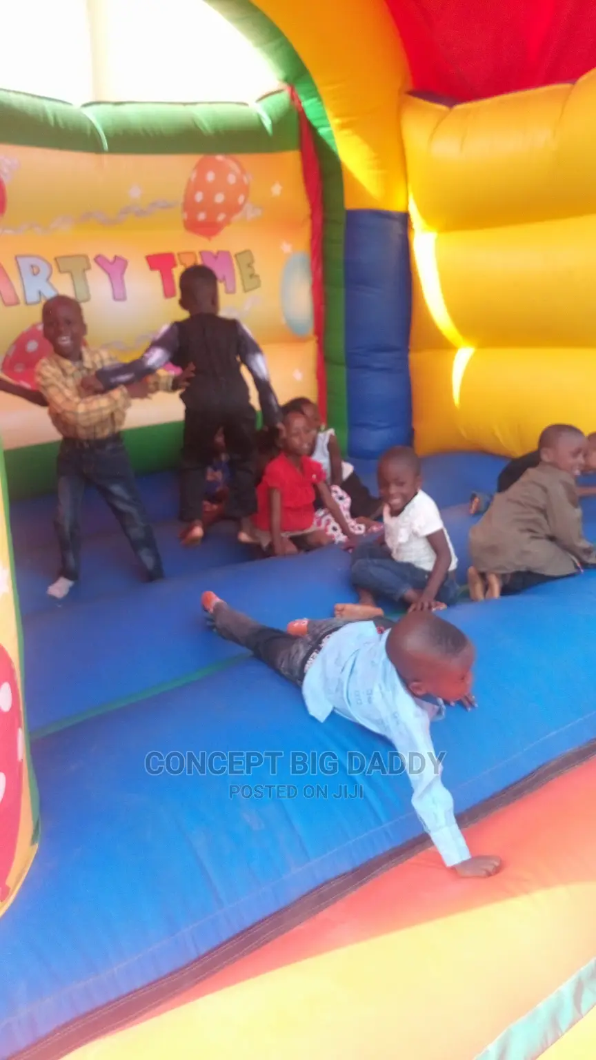 Barney, Mickey Mouse, Ben 10, Big Bird, Bouncing Castles