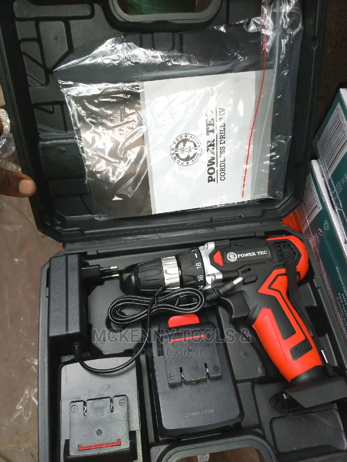 Maxmech Cordless Impact Drill Screwdriver 24voltts