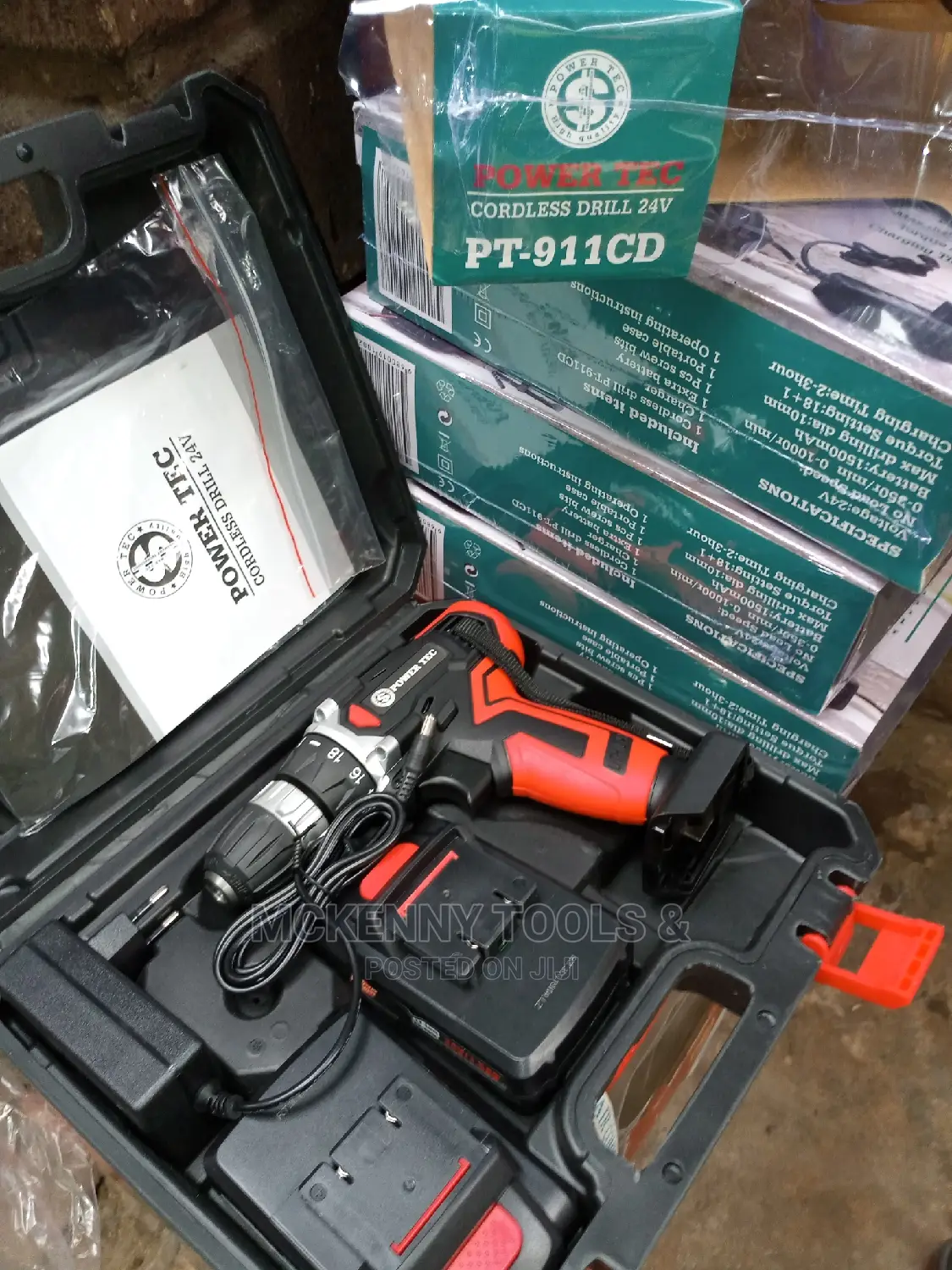 Maxmech Cordless Impact Drill Screwdriver 24voltts