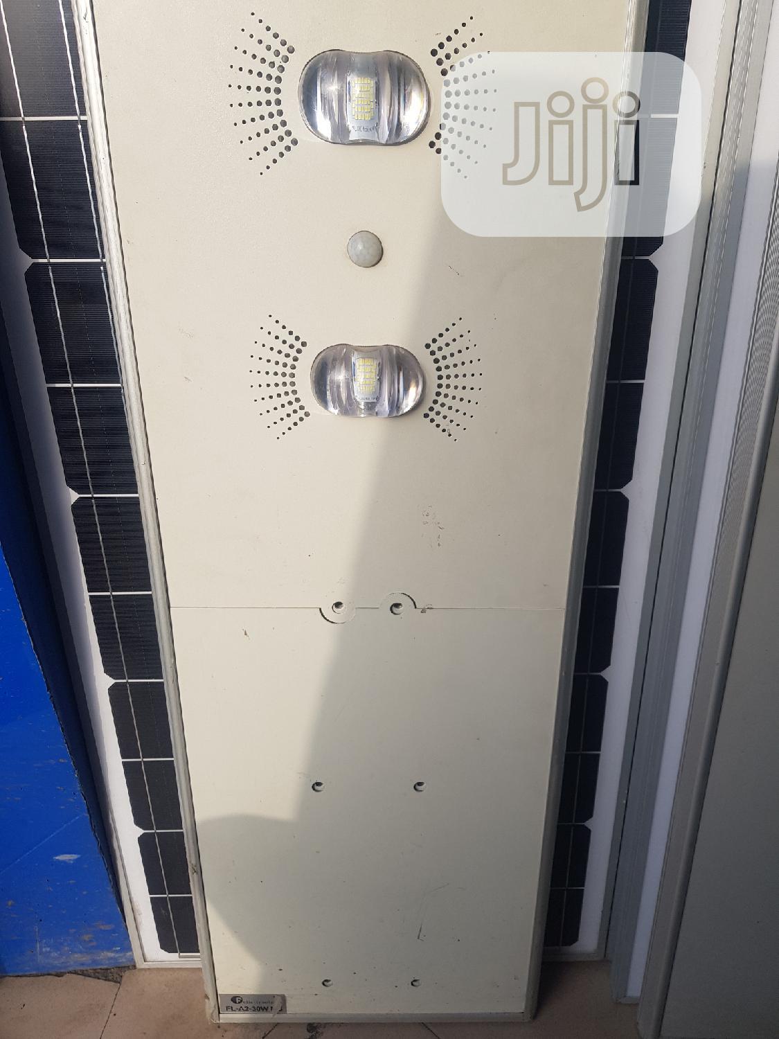 100w All In One Solar Street Light