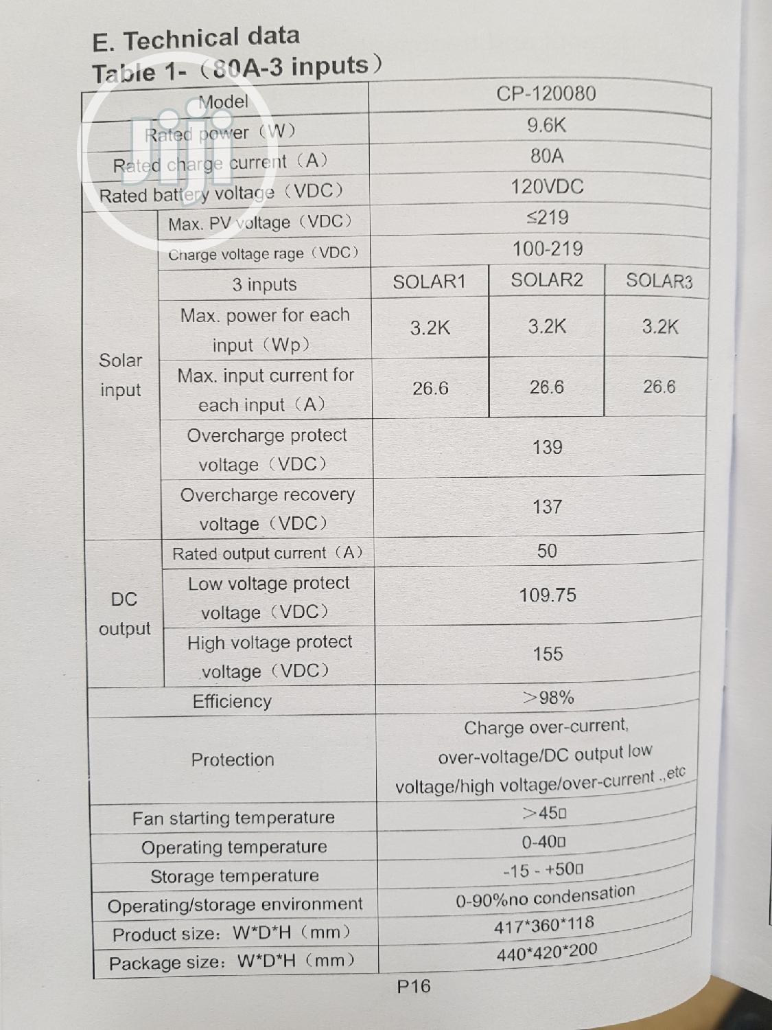 Diamond 80a 120v MPPT Charge Controller