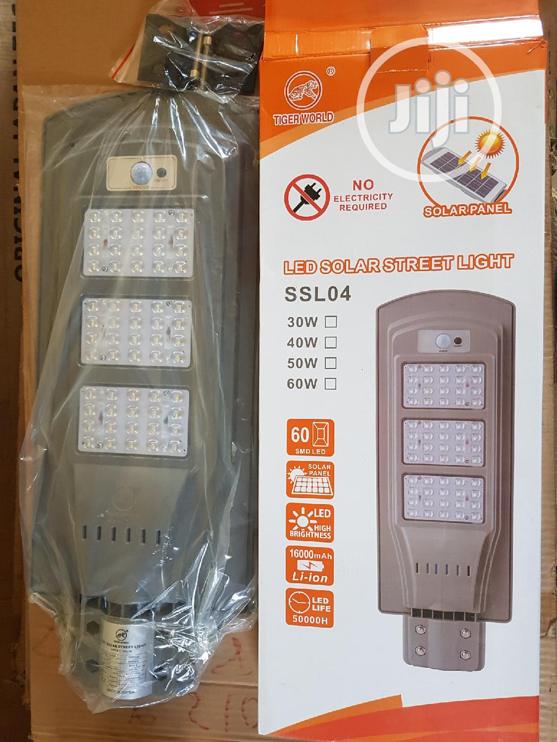 60w All In One Solar Street Light