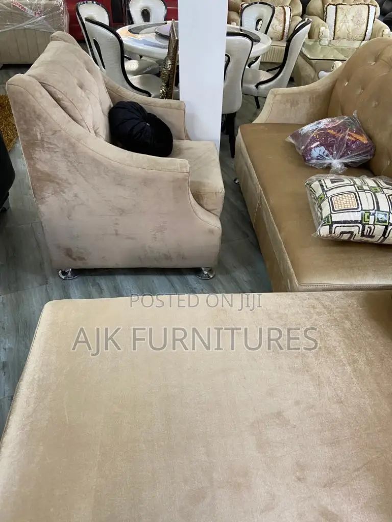 Stonnessness 6seater Velvet Fabrics Sofa
