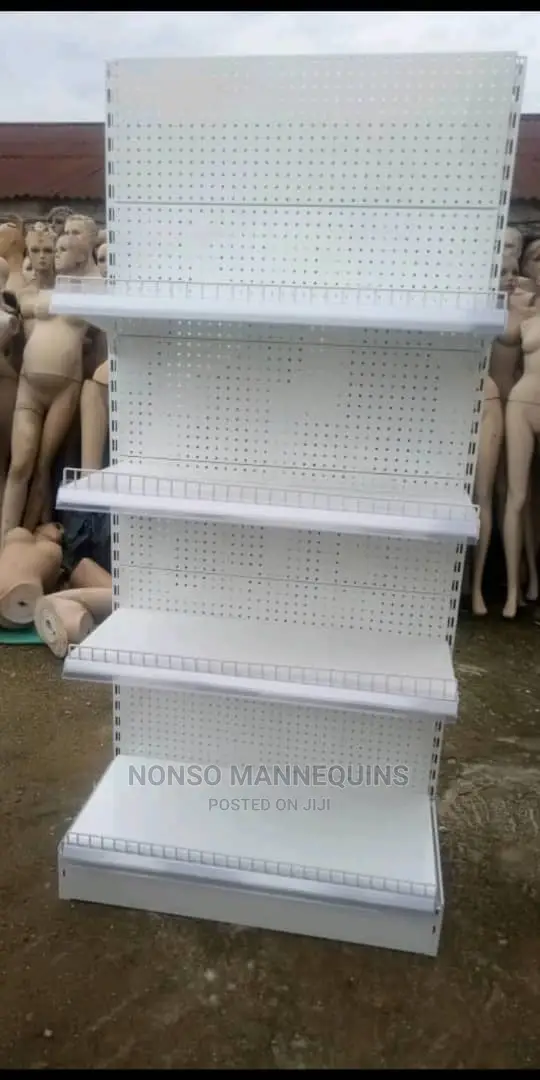 Single Supermarket Shelves