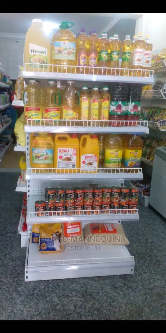 Single Supermarket Shelves