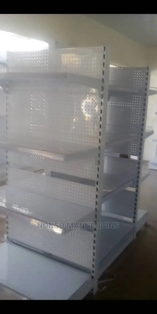 Single Supermarket Shelves
