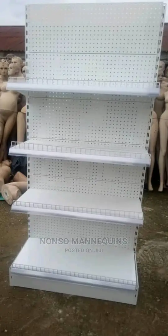 Single Supermarket Shelves
