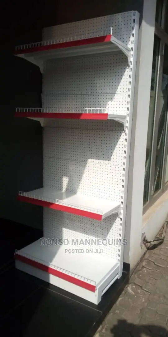 Single Sided Supermarket Shelving