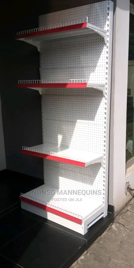 Single Sided Supermarket Shelving